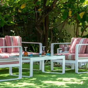 Aluminum Frame Sofa Set