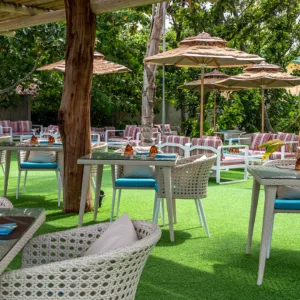 Rattan Dining Set restaurant