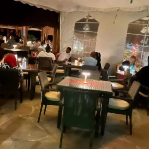 Aquadrom YUL's Restaurant,Goodwin's outdoor rattan dining set 2 comfortable outdoor dining set