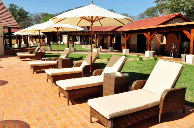 rattan lounge set + outdoor hotel project furniture